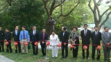 Dr Sun Statue unveiling